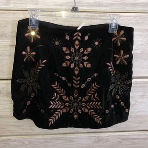Free People Embellished Skirt